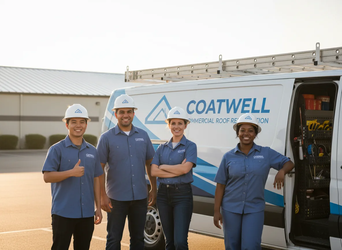 Commercial roof coating company in Wauzeka, WI